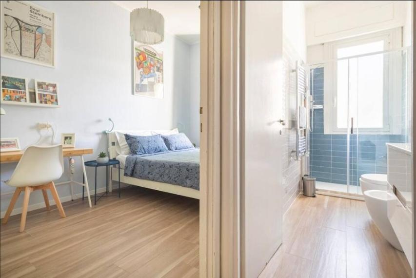 San Siro Arty And Cute Room - Homestay Con Bagno Privato 米兰 外观 照片